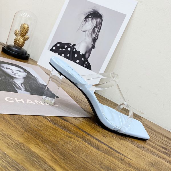 2021 new roma summer slipper glass simple transparent temperament with high heels wild square sandals l4ql, Black
2021 new roma summer slipper glass simple transparent temperament with high heels wild square sandals l4ql, Black