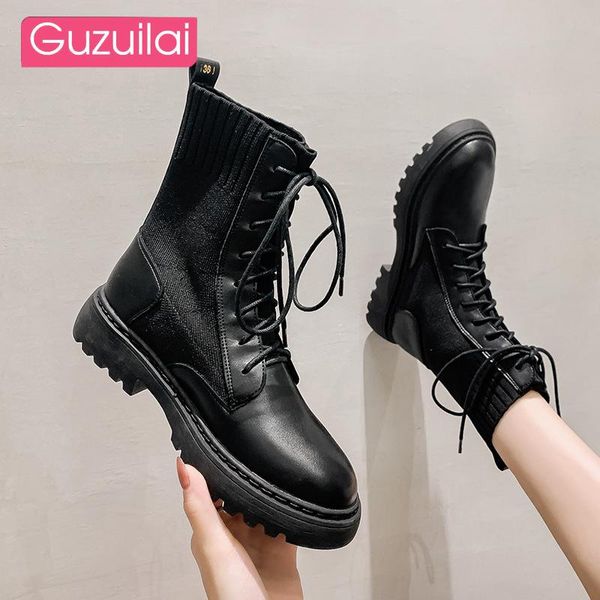 guzuilai pu womens martin boots fall 2020 новый круглый носок не скольжения толщиной нижний средний теленок женская обувь, Black
guzuilai pu womens martin boots fall 2020 новый круглый носок не скольжения толщиной нижний средний теленок женская обувь, Black