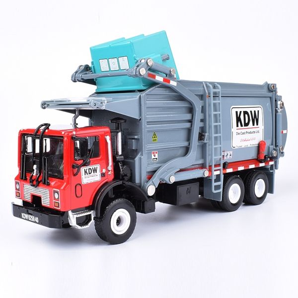 alloy diecast barreled garbage carrier truck 1:24 waste material transporter vehicle model hobby toys for kids christmas gift y200109
alloy diecast barreled garbage carrier truck 1:24 waste material transporter vehicle model hobby toys for kids christmas gift y200109