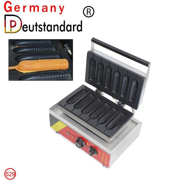 germany brand commercial electric 6pcs corn shape dog waffle maker non-stick waffle making machine baking equipment with ce
germany brand commercial electric 6pcs corn shape dog waffle maker non-stick waffle making machine baking equipment with ce