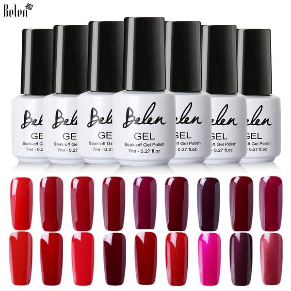 belen 7ml red color series nail gel polish uv led soak off gel nail polish vernis semi permanent uv for, Red;pink
belen 7ml red color series nail gel polish uv led soak off gel nail polish vernis semi permanent uv for, Red;pink