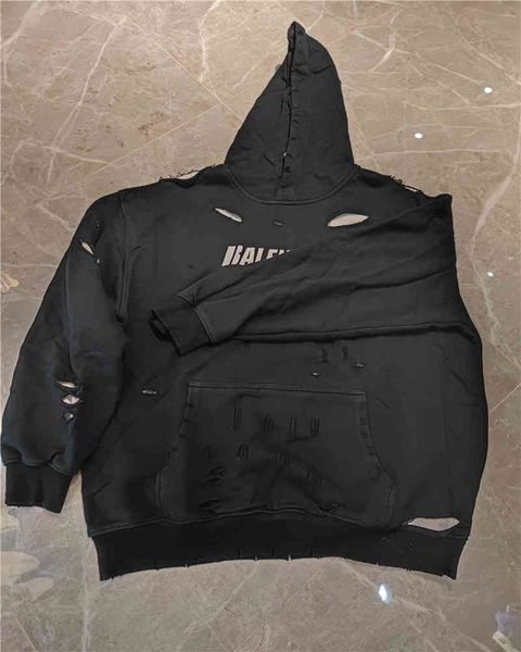 Men's Hoodies & Sweatshirts Family B's autumn and winter high street fashion br OS version Paris art hole crack Hoodie men's, Black
Men's Hoodies & Sweatshirts Family B's autumn and winter high street fashion br OS version Paris art hole crack Hoodie men's, Black