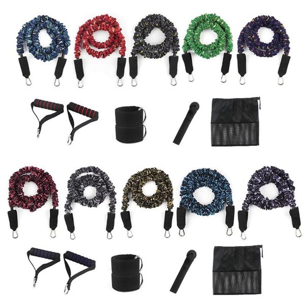 11pcs resistance bands set fitness gym sport pulling stretch elastic rope for effective working-out accessories
11pcs resistance bands set fitness gym sport pulling stretch elastic rope for effective working-out accessories