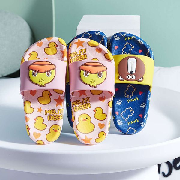 new cartoon children's manyin yellow 2020 duck girls' home sandals soft anti slip trend baby slippers, Black;red
new cartoon children's manyin yellow 2020 duck girls' home sandals soft anti slip trend baby slippers, Black;red