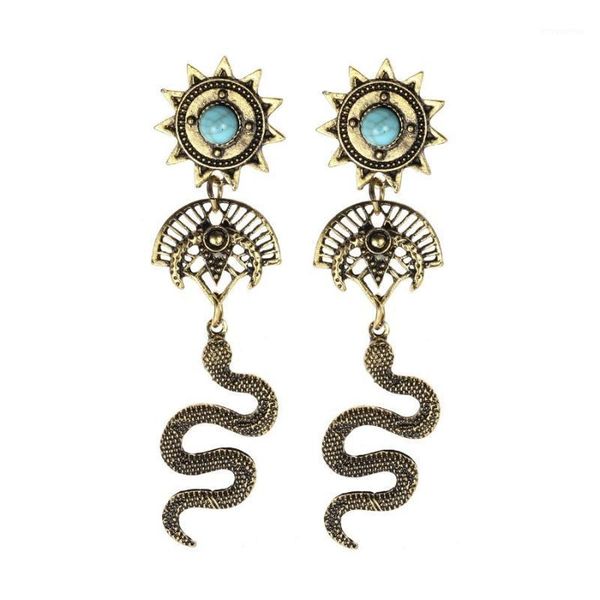 baroque vintage earring egypt sun pharaoh snake dangle earrings for women statement jewelry oorbellen pendientes1, Silver
baroque vintage earring egypt sun pharaoh snake dangle earrings for women statement jewelry oorbellen pendientes1, Silver