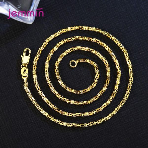 korean vintage width 2mm 925 sterling silver clavicle necklaces chain necklace with lobster clasps diy jewelry 16-24 inches
korean vintage width 2mm 925 sterling silver clavicle necklaces chain necklace with lobster clasps diy jewelry 16-24 inches