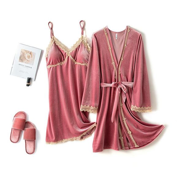 gold velvet pajamas женская осенью и зимняя область сексуальная сексуальная кружева подвеска ночная груда 2 шт. кимоно новый домашний домашн, Black;red
gold velvet pajamas женская осенью и зимняя область сексуальная сексуальная кружева подвеска ночная груда 2 шт. кимоно новый домашний домашн, Black;red