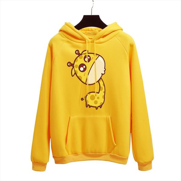 cute giraffe print harajuku hoodies women 2020 autumn winter office lady pullover thick loose moletom feminino clothe coat, Black
cute giraffe print harajuku hoodies women 2020 autumn winter office lady pullover thick loose moletom feminino clothe coat, Black