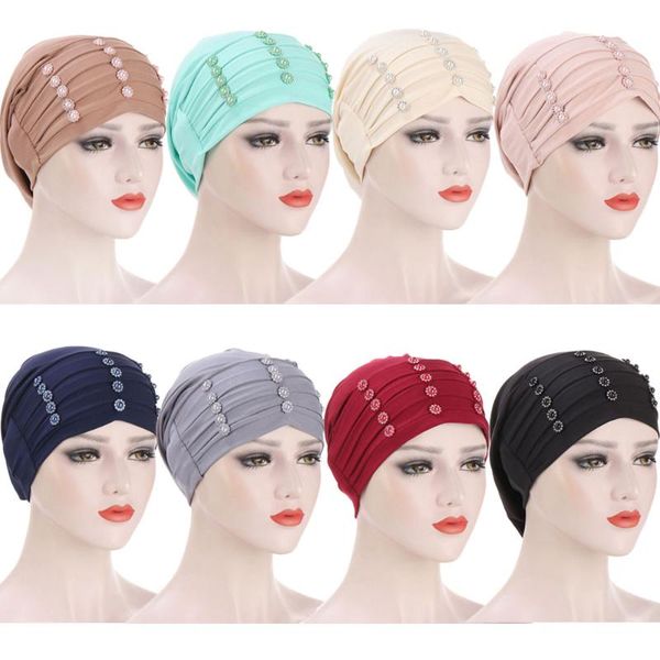 beanie/skull caps women muslim india cap ladies draped hat beanie skullies turban chemo with flower headwear cancer inner solid color, Blue;gray
beanie/skull caps women muslim india cap ladies draped hat beanie skullies turban chemo with flower headwear cancer inner solid color, Blue;gray