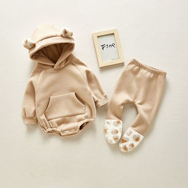 baby bodysuit baby girl clothes cute plush ears romper set hooded plus velvet thick warm onesies for newborn baby 1021, White
baby bodysuit baby girl clothes cute plush ears romper set hooded plus velvet thick warm onesies for newborn baby 1021, White