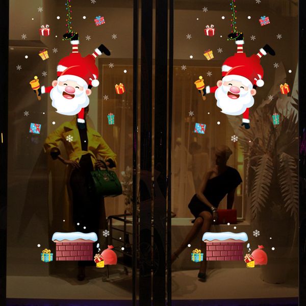 2021 christmas window stickers santa claus snowflake stickers decal merry christmas decor for home xmas new year decor noel 2020 
2021 christmas window stickers santa claus snowflake stickers decal merry christmas decor for home xmas new year decor noel 2020