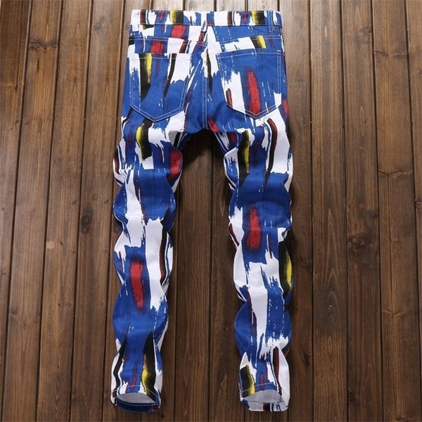 skinny casual pant bootcut for hip hop jeans mens pants fashion print men trousers 201128, Blue
skinny casual pant bootcut for hip hop jeans mens pants fashion print men trousers 201128, Blue