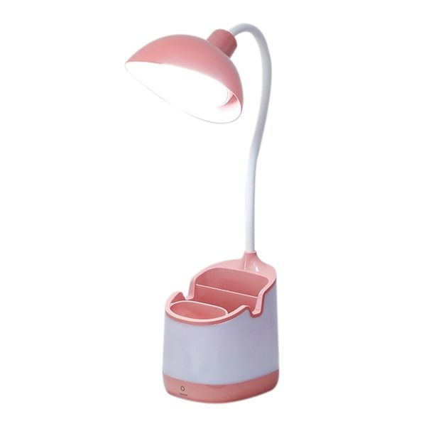 rechargeable led table touch-dimmable desk lamp eye protection reading light for kid with phone hoder pen holder
rechargeable led table touch-dimmable desk lamp eye protection reading light for kid with phone hoder pen holder
