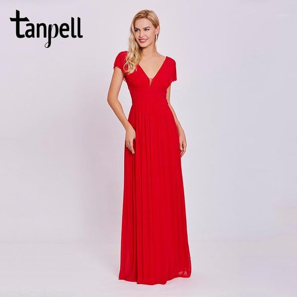 tanpell v neck long evening dress red beaded cap sleeves floor length a line dresses women empire prom formal evening gown1, White;black
tanpell v neck long evening dress red beaded cap sleeves floor length a line dresses women empire prom formal evening gown1, White;black