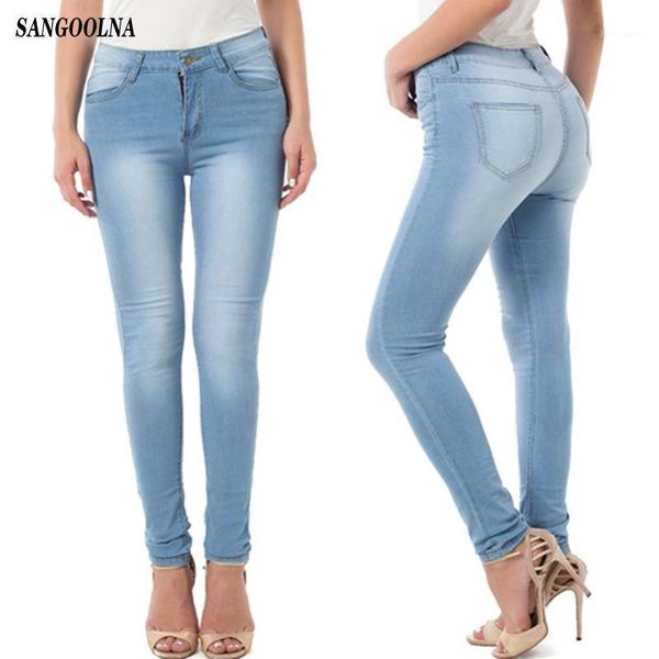 women jeans high street fashion middle waist high stretch slim pants long length office lady pants are classic for women autumn1, Blue
women jeans high street fashion middle waist high stretch slim pants long length office lady pants are classic for women autumn1, Blue