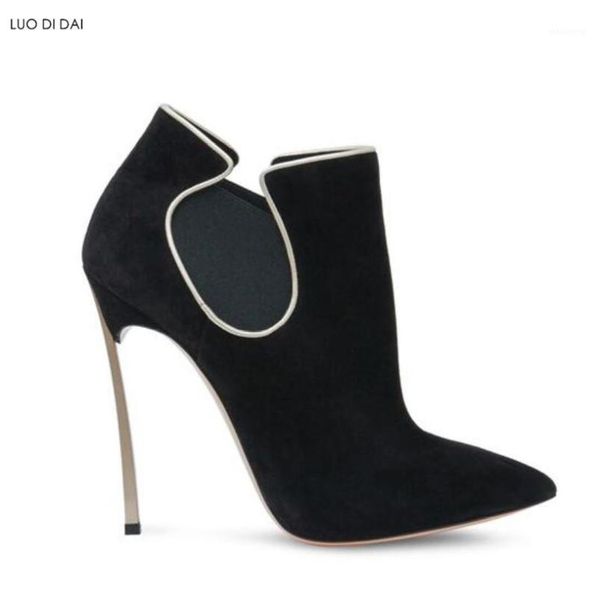 2020 spring fashion women black boots thin heel boots women ankle booties suede leather ladies dress shoes point toe1
2020 spring fashion women black boots thin heel boots women ankle booties suede leather ladies dress shoes point toe1