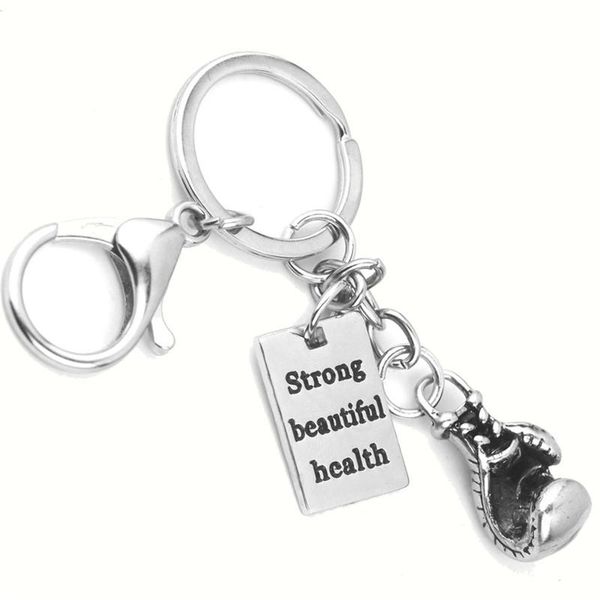 keychains boxing glove keychain men stainless steel strong beautiful health charm car bag key ring crossfit motivational jewelry, Silver
keychains boxing glove keychain men stainless steel strong beautiful health charm car bag key ring crossfit motivational jewelry, Silver