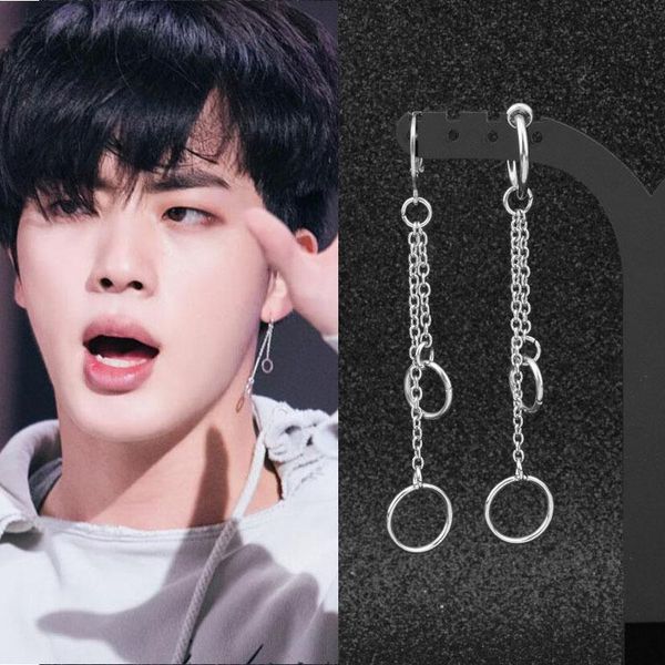 kpop punk stainless steel geometric circle ear clips korean idol couple hip hop rock rap hypoallergenic all-match gift bt-515, Golden;silver
kpop punk stainless steel geometric circle ear clips korean idol couple hip hop rock rap hypoallergenic all-match gift bt-515, Golden;silver