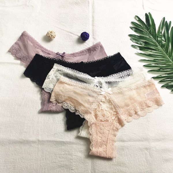 t-shaped pants new underwear women lace transparent hollow out women's t-shaped pants cotton crotch shorts, Black;pink
t-shaped pants new underwear women lace transparent hollow out women's t-shaped pants cotton crotch shorts, Black;pink