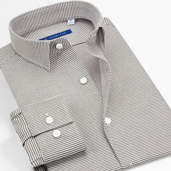 2020 striped elegant five dress 5xl cotton long sleeve formal shirts for men's office businessmen v4e1, White;black
2020 striped elegant five dress 5xl cotton long sleeve formal shirts for men's office businessmen v4e1, White;black