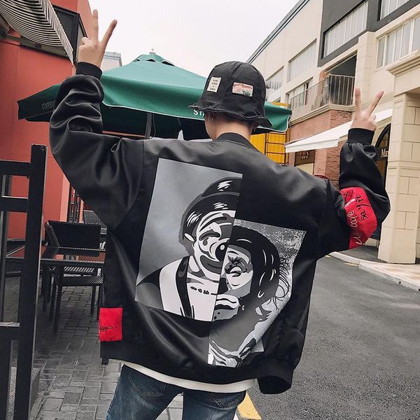 men's casual jacket jacket korean men's student baseball uniform wild clothes long sleeve streetwear1, Black;brown
men's casual jacket jacket korean men's student baseball uniform wild clothes long sleeve streetwear1, Black;brown