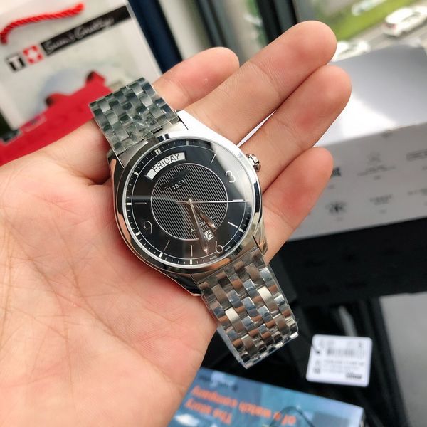 lovers watch switzerland eta2834 movement fully automatic week 904 steel plate crystal mirror diameter 39mm thick 9.8mm waterproof 50m calen, Slivery;brown
lovers watch switzerland eta2834 movement fully automatic week 904 steel plate crystal mirror diameter 39mm thick 9.8mm waterproof 50m calen, Slivery;brown