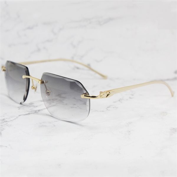 76% off luxury designer sunglasses mens rimless panther diamond cut stylish glasses vintage driving shades gafas sol, White;black
76% off luxury designer sunglasses mens rimless panther diamond cut stylish glasses vintage driving shades gafas sol, White;black
