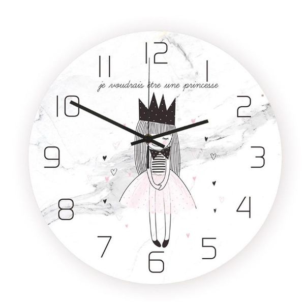 wall clocks nordic style crown princess quartz clock modern fantastic abstract art for children room
wall clocks nordic style crown princess quartz clock modern fantastic abstract art for children room