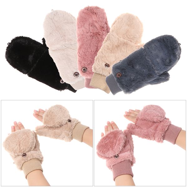 winter fashion plush faux fur women girls windproof velvet thicken warm mittens soft stretch flip type gloves hand warmer, Blue;gray
winter fashion plush faux fur women girls windproof velvet thicken warm mittens soft stretch flip type gloves hand warmer, Blue;gray