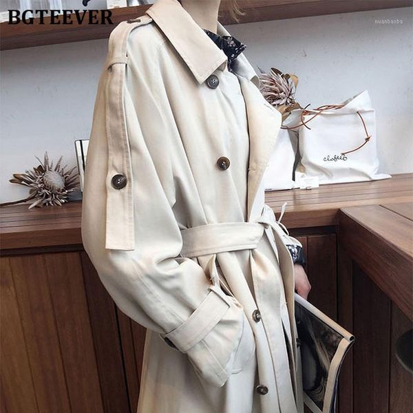 bgteever stylish double breasted trench coats female sashes belted slim waist windbreaker long loose outerwear women1, Tan;black
bgteever stylish double breasted trench coats female sashes belted slim waist windbreaker long loose outerwear women1, Tan;black
