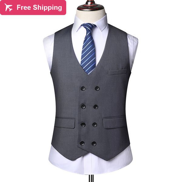 2021 new new branded dress vests men's suits double breasted gilet formal plus size vest 1g5g, Black;white
2021 new new branded dress vests men's suits double breasted gilet formal plus size vest 1g5g, Black;white