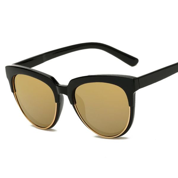 f.j4z trends women cat eye retro sunglasses classic brand designer semi-rimless sun glasses, White;black
f.j4z trends women cat eye retro sunglasses classic brand designer semi-rimless sun glasses, White;black