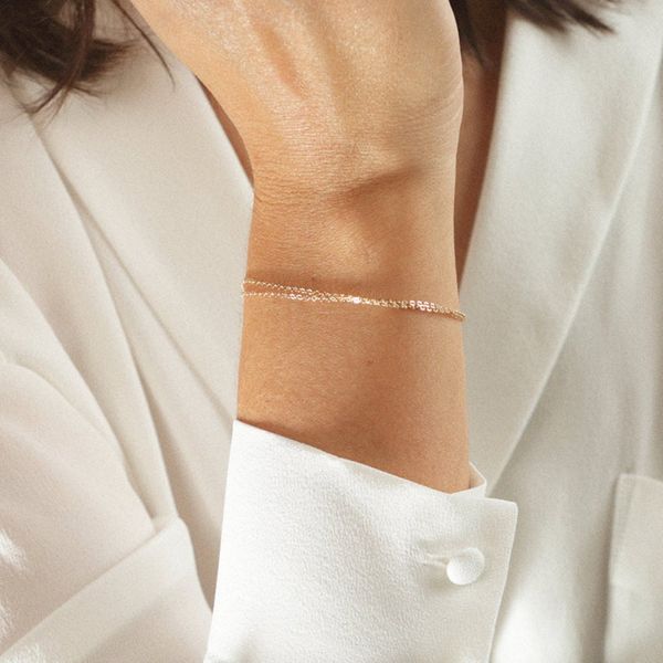 14k gold filled double layer bracelet handmade jewelry boho charms bracelets vintage anklets for women minimalism gold bracelet 1028, Black
14k gold filled double layer bracelet handmade jewelry boho charms bracelets vintage anklets for women minimalism gold bracelet 1028, Black