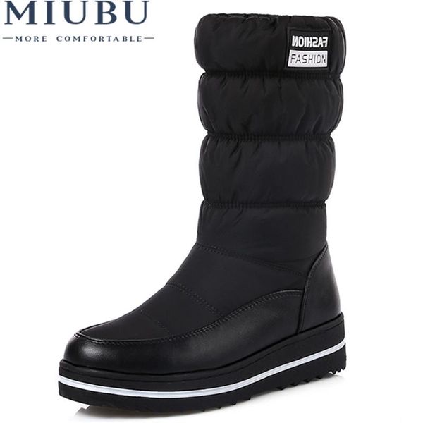 miubu plus size 35-44 new snow boots women warm cotton down shoes waterproof boots fur platform mid calf black
miubu plus size 35-44 new snow boots women warm cotton down shoes waterproof boots fur platform mid calf black