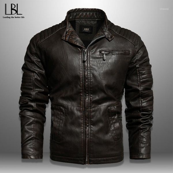 2020 new stylish jacket autumn casual men's pu leather jackets winter warm inner fleece coat slim fit bomber windbreaker s-4xl1, Black;brown
2020 new stylish jacket autumn casual men's pu leather jackets winter warm inner fleece coat slim fit bomber windbreaker s-4xl1, Black;brown