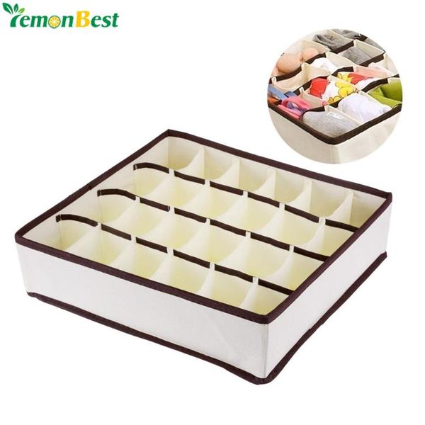 24 cells non-woven fabric folding bra underwear storage box 33.5*31*9cm home storage socks ties organizer bags closet divider
24 cells non-woven fabric folding bra underwear storage box 33.5*31*9cm home storage socks ties organizer bags closet divider