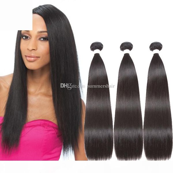silky straight peruvian human bundles remy hair weave long straight hair extensions 100% unprocessed hair weft, Black
silky straight peruvian human bundles remy hair weave long straight hair extensions 100% unprocessed hair weft, Black
