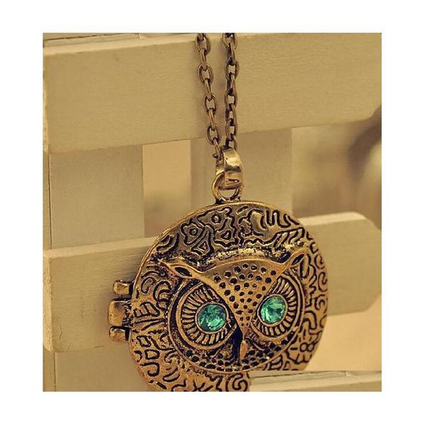 new women's fashion jewelry retro openable locket owl pendant necklac sqczfb new_dhbest, Silver
new women's fashion jewelry retro openable locket owl pendant necklac sqczfb new_dhbest, Silver