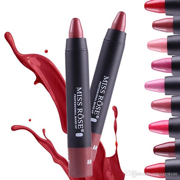miss rose matte lipsticks brands makeup lip cosmetics lip gloss make up kits 8 colors doce angel belle cheery flor red passion
miss rose matte lipsticks brands makeup lip cosmetics lip gloss make up kits 8 colors doce angel belle cheery flor red passion