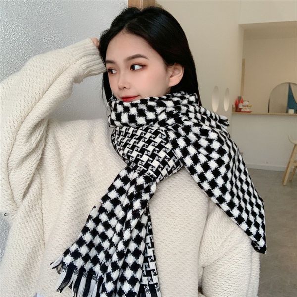 korean version of autumn and winter lovers scarf for women shawl dual purpose thickened warm imitation cashmere versatile long plaid collar, Blue;gray
korean version of autumn and winter lovers scarf for women shawl dual purpose thickened warm imitation cashmere versatile long plaid collar, Blue;gray