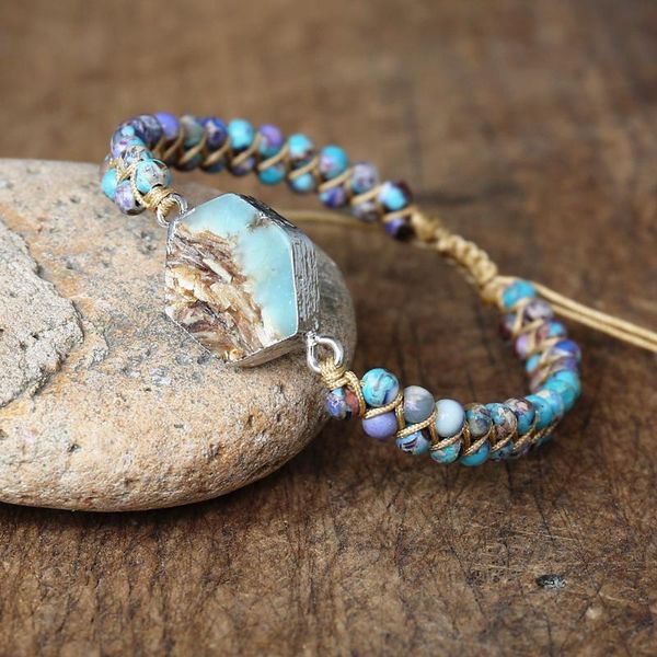 charm bracelets bohemia natural stone beaded yoga strand braided wrap bracelet femme couple handmade jewelry, Golden;silver
charm bracelets bohemia natural stone beaded yoga strand braided wrap bracelet femme couple handmade jewelry, Golden;silver