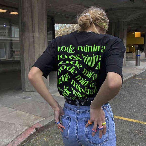 Women's T-Shirt High street t-shirt female short sleeve fried Street T-shirt letter print middle school student personality purple top 64C5, White
Women's T-Shirt High street t-shirt female short sleeve fried Street T-shirt letter print middle school student personality purple top 64C5, White