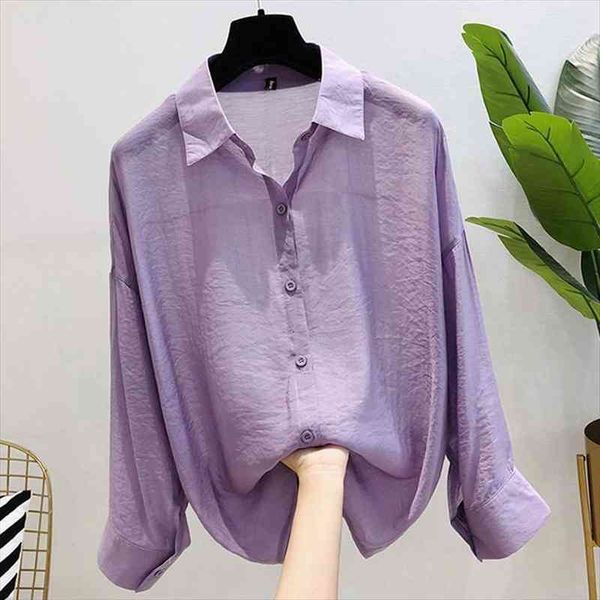 blouse women purple loose long sleeve fall plus size cardigan blusas mujer de moda, White
blouse women purple loose long sleeve fall plus size cardigan blusas mujer de moda, White