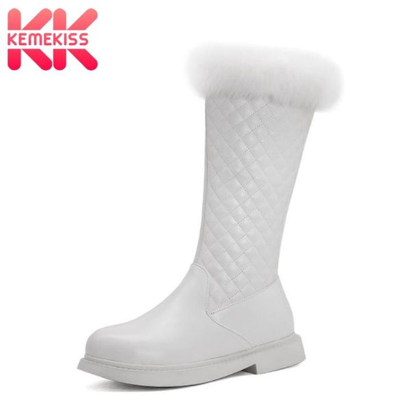 kemekiss size 30-39 women mid calf boots pu plush fur side zipper round toe flats snow winter boots women fashion daily footwear, Black
kemekiss size 30-39 women mid calf boots pu plush fur side zipper round toe flats snow winter boots women fashion daily footwear, Black
