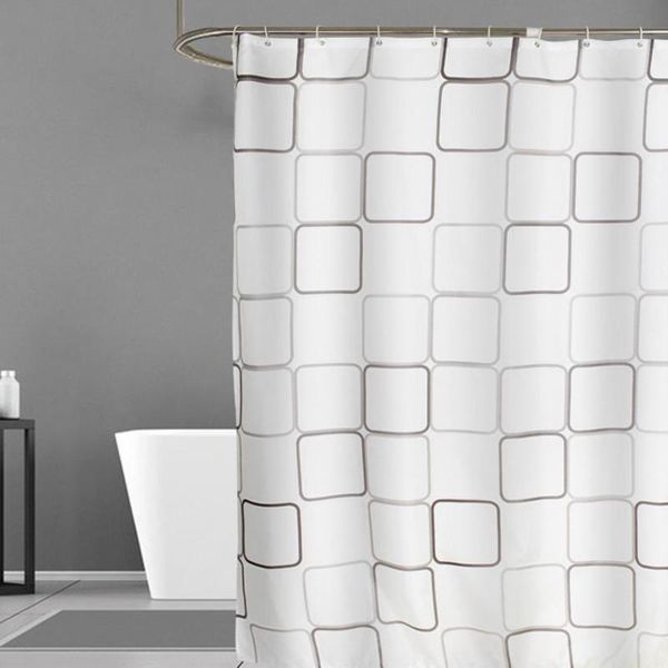 35 bath curtains bathroom white square lattice shower curtain bathtub cover extra large wide 12 hooks rideau de douche
35 bath curtains bathroom white square lattice shower curtain bathtub cover extra large wide 12 hooks rideau de douche