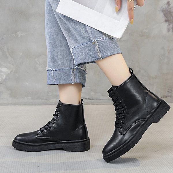 boots spring autumn women motorcyle lace up booties black platform riding equestrian ankle boot casual shoes botas mujer 8713c
boots spring autumn women motorcyle lace up booties black platform riding equestrian ankle boot casual shoes botas mujer 8713c