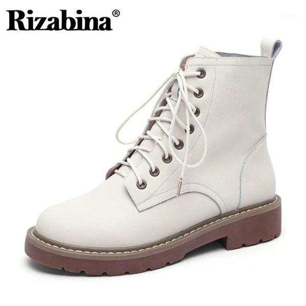rizabina women short boots real leather lace up woman ankle boots fashion casual winter autumn shoes woman footwear size 34-411, Black
rizabina women short boots real leather lace up woman ankle boots fashion casual winter autumn shoes woman footwear size 34-411, Black