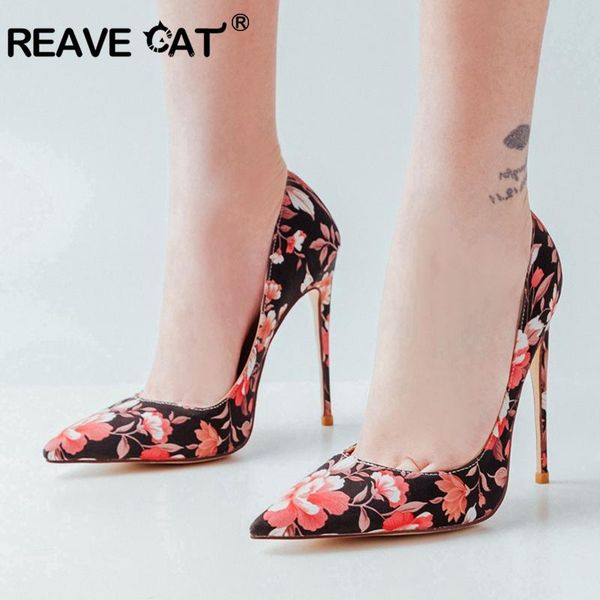 reave cat 2021 new shoes woman pumps high heels pointed toe thin heel flock flower slip on plus size female mujer a1665, Black
reave cat 2021 new shoes woman pumps high heels pointed toe thin heel flock flower slip on plus size female mujer a1665, Black