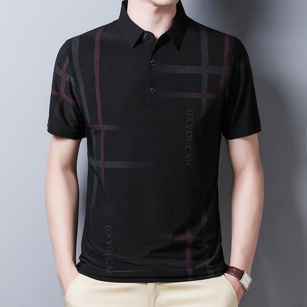 new arrival men polo shirt striped cool summer clothing casual plaid streetwear male polo shirt slim fit korean shirt, White;black
new arrival men polo shirt striped cool summer clothing casual plaid streetwear male polo shirt slim fit korean shirt, White;black