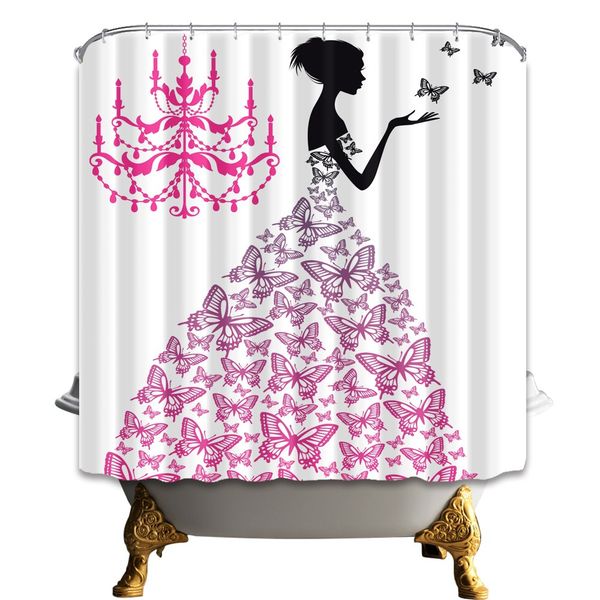 butterfly girl shower curtain fashion bathroom accessories waterproof polyester fabric home bath decor curtains with hooks 69 x 70 inch
butterfly girl shower curtain fashion bathroom accessories waterproof polyester fabric home bath decor curtains with hooks 69 x 70 inch